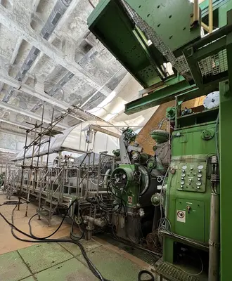 USED 1955 CZECHOSLOVAKIA CELLULOSE PRODUCTION LINE