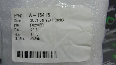 Ariel A-15415 Compressor Suction Seat SUC VLV SEAT, 60CDX, PRC New NIB