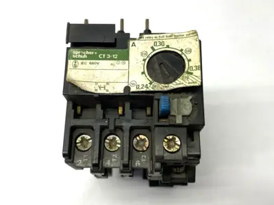 USED SPRECHER + SCHUH THERMAL OVERLOAD RELAY 0.24-0.38A