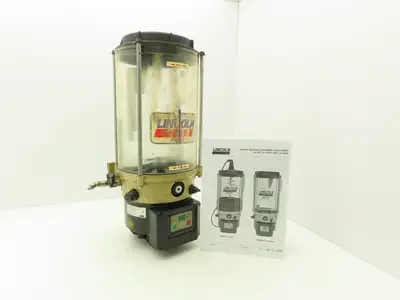 Lincoln 080088 P653S Electric Grease Lubricator Pump 120VAC 8-Liter
