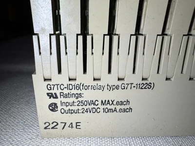 Omron G7TC-ID16 Relay Terminal | Shelby Machinery LLC (3)
