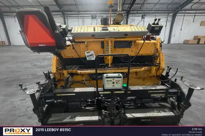 Used 2015 LEEBOY 8515C Asphalt Pavers Ohio US | Proxy Equipment #1382602