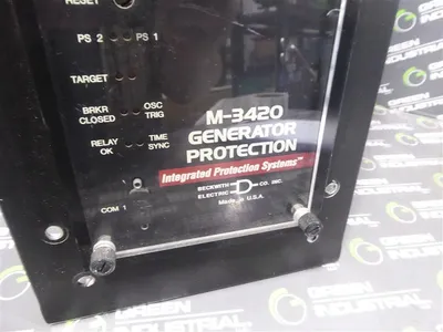 Beckwith M-3420#2410 Integrated Generator Protection System Used