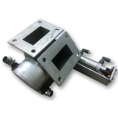 Used 2x4 Stainless Steel Diverter Valve