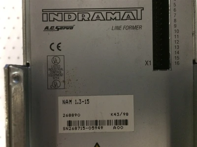 USED INDRAMAT NAM 1.3-15-LINE FORMER
