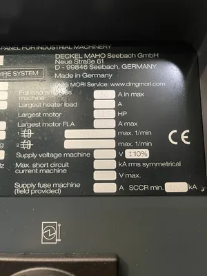 2019 DMG MORI DMU 50 GEN III MACHINING CENTERS, VERTICAL | Quick Machinery Sales, Inc. (9)