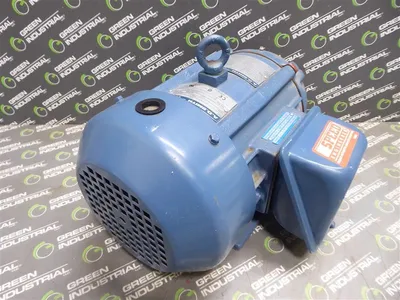 A.O. Smith F-392465-60 Century E-Plus 2 HP Motor 200-230/460V 145T No Key Used