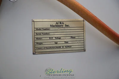 Used ACRA 1224AHD Reciprocating Surface Grinders California US | Sterling Machinery Exchange #1466775