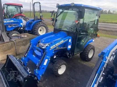 New | in-Stock 2025 NEW HOLLAND WORKMASTER 25S Sub-Compact & Compact Tractors Maine US | Beauregard Equipment #1511304