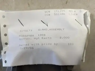 Gland Assembly RC01298A-1203