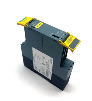 USED SIEMENS SIRIUS SAFETY RELAY, OUTPUT EXP.