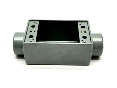 AFSC-2 | RED DOT  Weatherproof Box FSC Type 1 Gang 3/4" Outlets 1-15/16" Deep - New Other