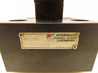 Moog Hydrolux CCE50C11WX06 Hydraulic Proportional 2-Way Cartridge Solenoid Valve