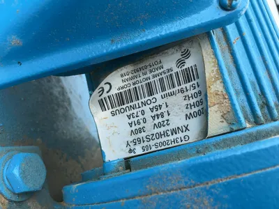 Chip Conveyor, 220/380 Volt 3 Phase Motor, approx. 88” long overall, 9” wide conveyor, Works