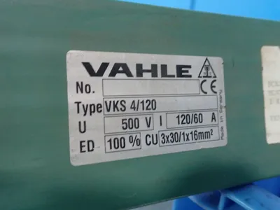 Used VAHLE VKS4/1201 Bus Bars & Plugs Ohio US | HGR 24 #798791