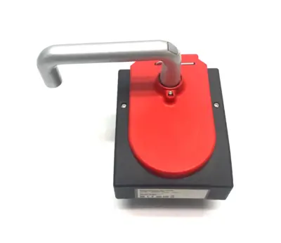 USED EUCHNER DOOR HANDLE LOCKOUT MECHANISM, BOLT-TONGUE