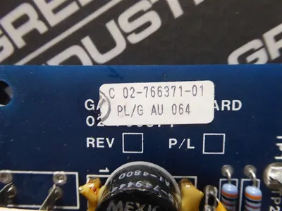 Emerson 02-766371-01 Gate Driver Board Rev. C Used