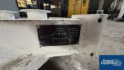 USED MTI 1500 Liter MTI Mischtechnik High Intensity Mixer, 450 HP, Model M1500S