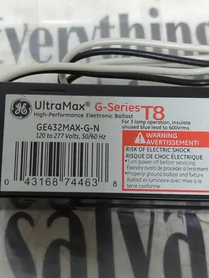 New | in-Stock GENERAL ELECTRIC GE432MAX-G-N (T8-4N) Misc Electrical & Power Parts Ohio US | Surplus Asset Holdings #1227904