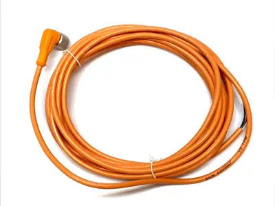New | in-Stock SICK Sensor Cable M12 4-Pin Right-Angle Female to Leads 5M 6009867 Misc Electrical & Power Parts Michigan US | Maverick Industrial Sales #1400699
