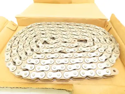 Tsubaki RF50-PC Poly-Stainless Roller Chain 5/8"Pitch Plastic/SS 50PC 10' Length