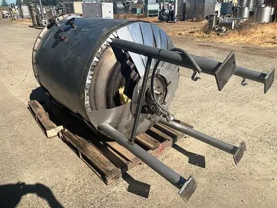 Tank, 300 Gallon, S/st, Jkt, Agit, Insul, DT/DB #S743955