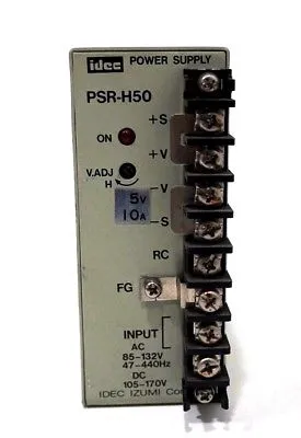 USED IDEC PSR-H50 POWER SUPPLY PSRH50