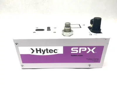 100920 | Hytec SPX  Model G Air to Oil Pump 40-110psi MISSING TOP GAUGE/VALVE - Used