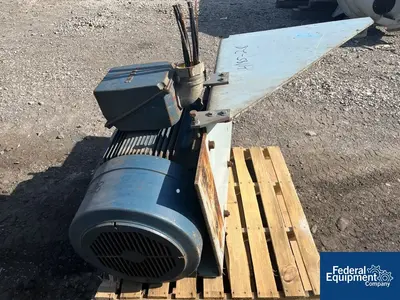 USED 3V Tech 5,000 Gal 3V Tech Glass Lined Reactor, 90/125#