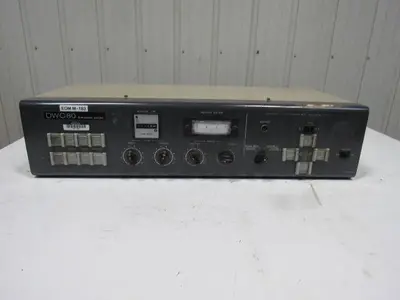 Mitsubishi DWC-80 Wire EDM Machine Set Up Control Panel HMI