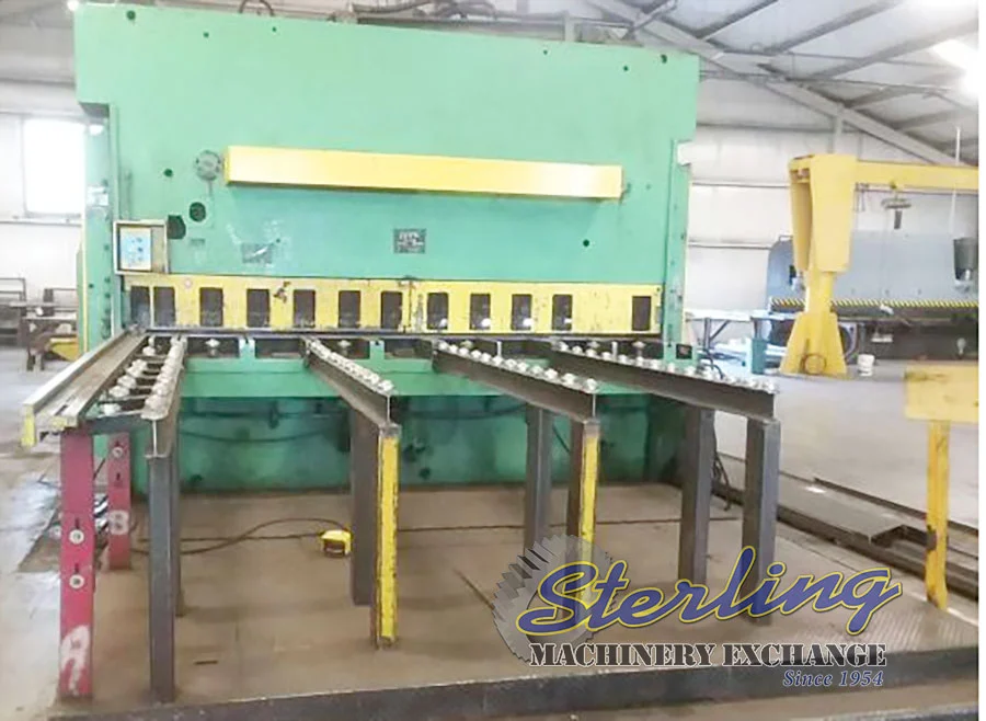 Used HTC 750-12SR Power Squaring Shears (Inch) California US | Sterling Machinery Exchange #1467201
