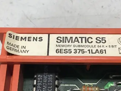 USED SIEMENS 6ES5 375-1LA61