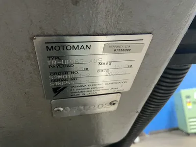 Used 2002 MOTOMAN UP165 Robots Ohio US | HGR 24 #1266266