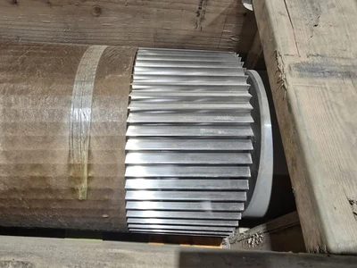 Unused 24" Wide Maag-Reduction Engineering  Helical Cutting Rotor, 60 Knives