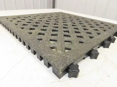 Anti Fatigue Anti Slip Modular Interlocking Drainage Tile 18"x18" Mixed Lot of 5