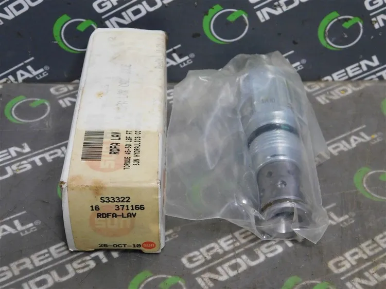 Used SUN HYDRAULICS RDFA-LAV Valves/Fittings | Green Industrial #674889