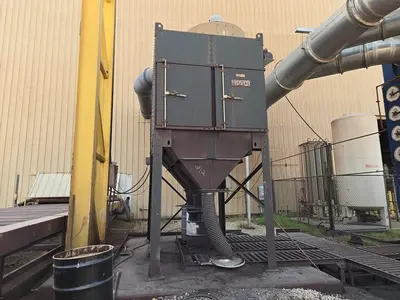 Used 2008 BLASTEC 10' PLATE Roller Conveyor Shot Blaster Pennsylvania US | Shot Blasting Equipment #1541094