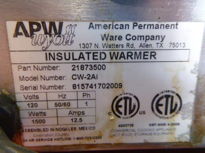 Superior Insulated Food Warmer