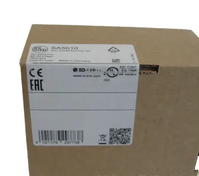 NEW SEALED IFM EFECTOR SAD10XDBFRKG/US-100-SA5010 FLOW SENSOR