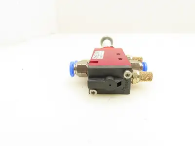 Versa CZI-4202-25BR-43 Manual Pneumatic Spool Valve 115PSI 5/2 5 Port 2 Position