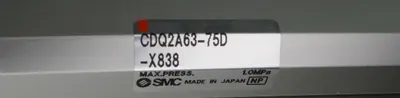 NEW SMC CDQ2A63-75D-X838