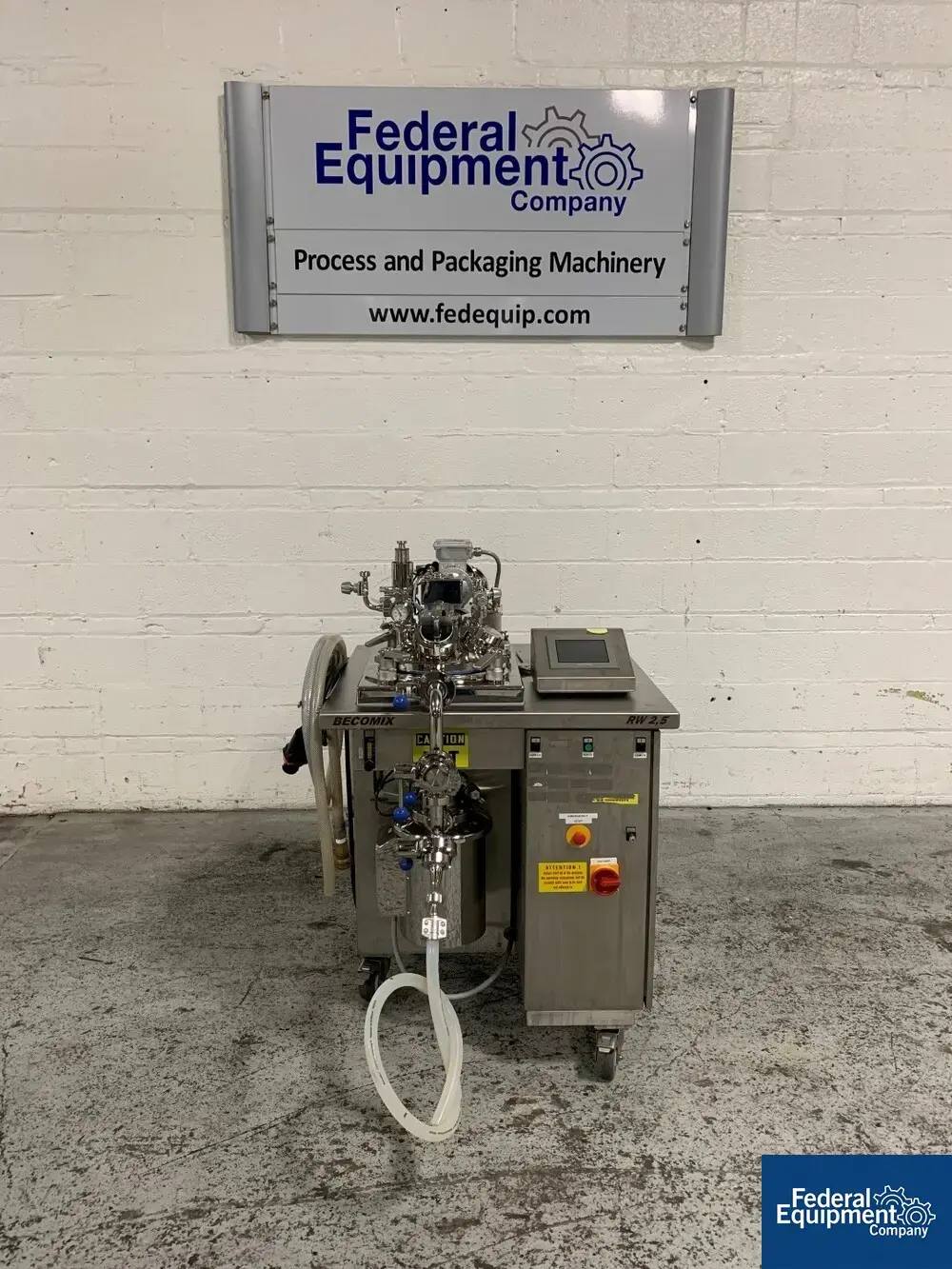 USED BECOMIX 3.5 Liter Becomix Planetary Mixer, Model RW 2.5, S/S