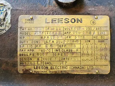 USED LEESON 215T17DB40
