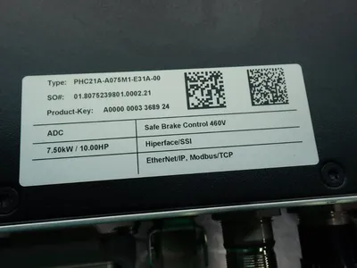 NEW SEW SERVODRIVE PHC21AA075M1E31A00