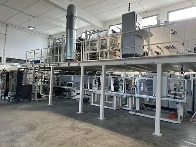 JOA TRADITIONAL BABY DIAPER LINE COMPLETE DRIVE UPGRADE AND REBUILD WITH ABB COMPONENTS IN 2024