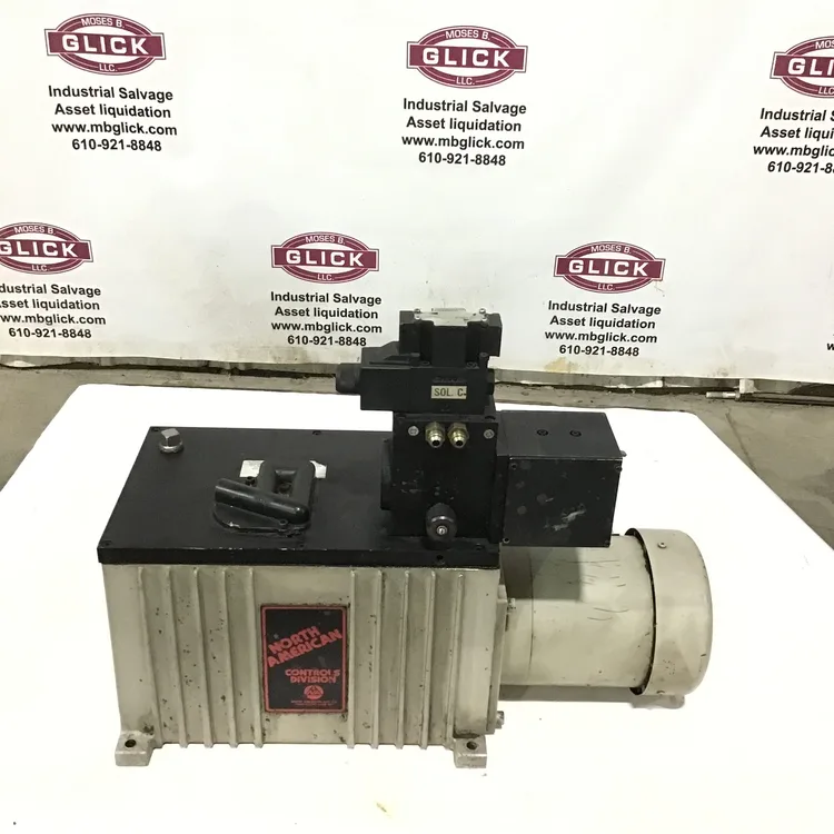 Used NORTH AMERICAN _UNKNOWN_ Hydraulic Power Units Pennsylvania US | Moses B Glick #1008893