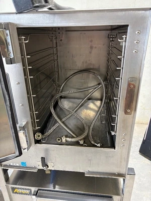 Commercial AccuTemp Evolution Boilerless Convection Steamer stack