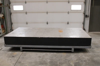 Surface Plate / Layout Table 5′ x 10′ x 12″
