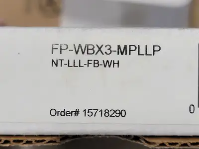 NEW LUTRON FP-WBX3-MPLLP