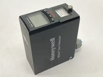 USED HONEYWELL MIDAS GAS DETECTOR W/ MIDAS-E-COX CARTRIDGE